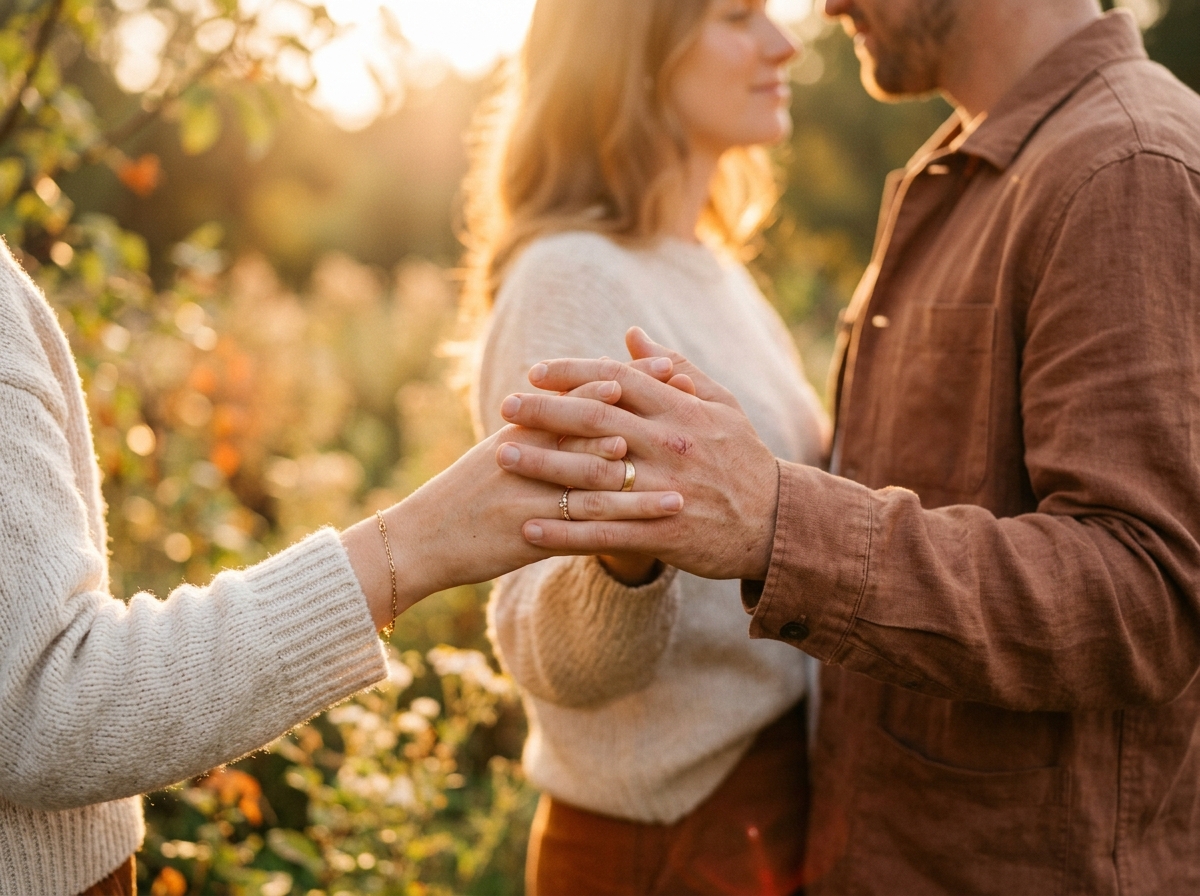 Holding your hand is holding my entire world.