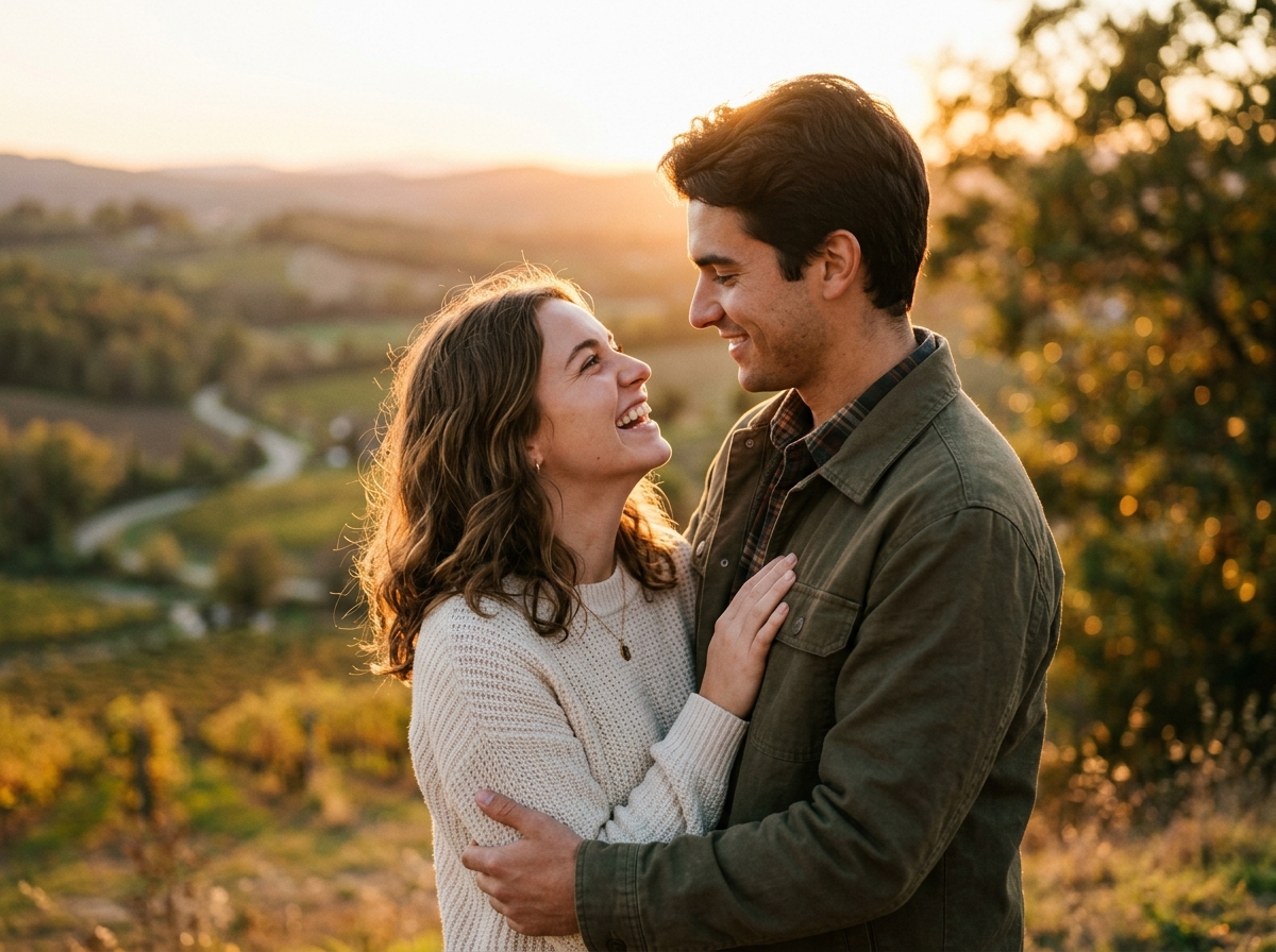 The way you look at me makes time stand still.